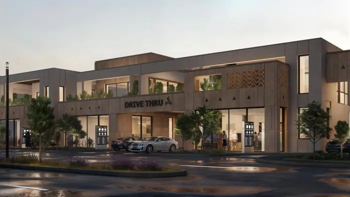 درايف ثرو حي الرمال - Manassat Real Estate Company